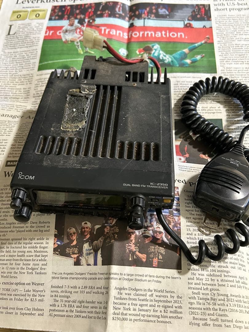 値下げ　無線機まとめて(コールサインステッカー付き)
