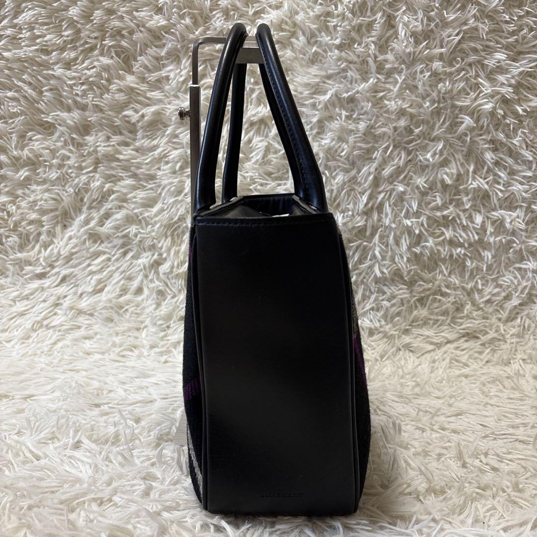 バーバリー BURBERRY チェック柄 ハンドバッグ