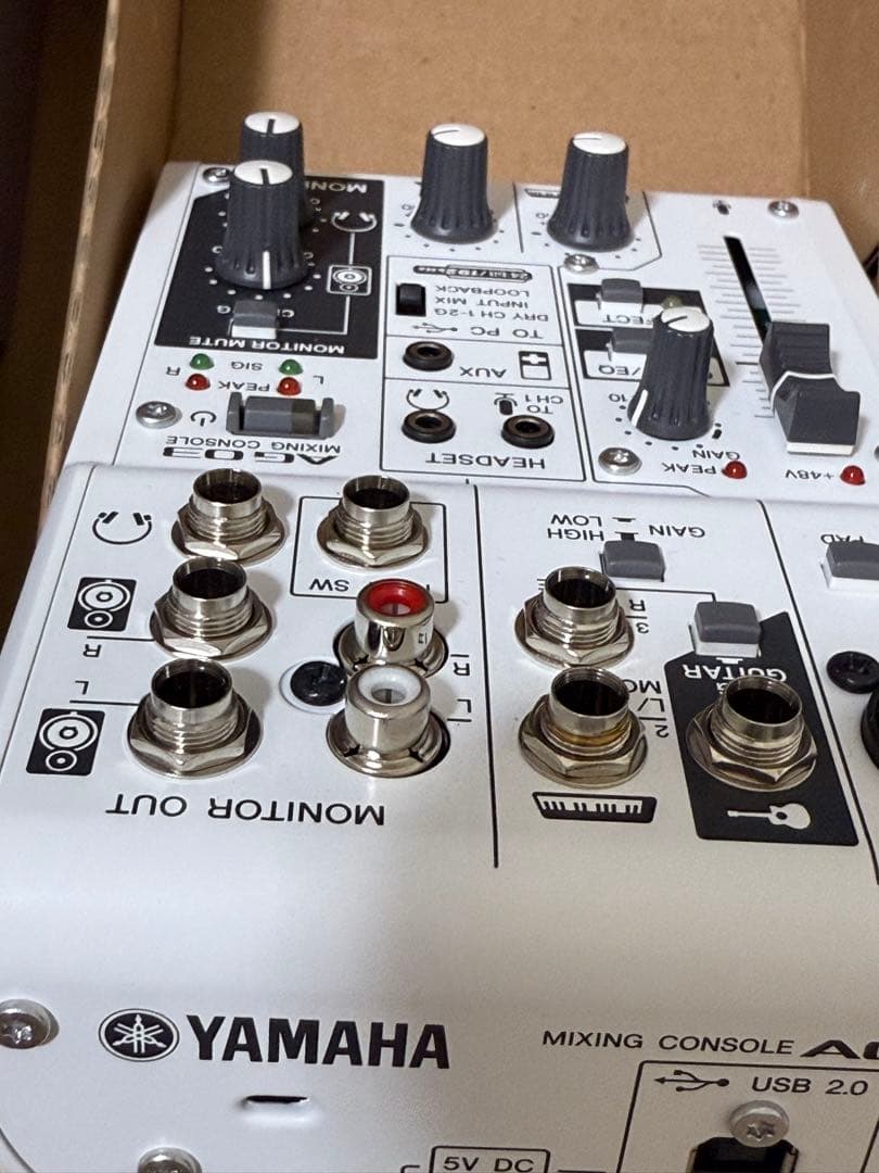 美品 匿名発送 YAMAHA AG03 オーディオインターフェイス