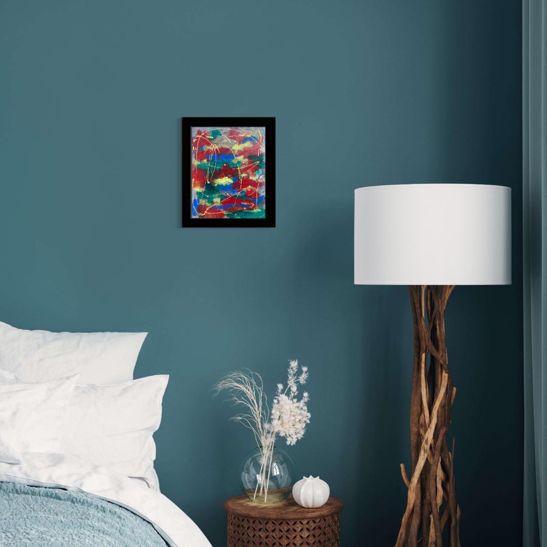 RENA F3サイズ 原画 絵 アート 抽象画 アートボード キャンバス