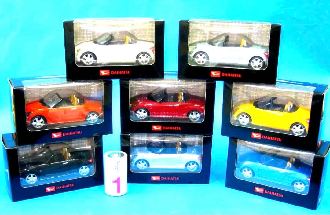 8色セット コペン ローブ ミニカー ダイハツ