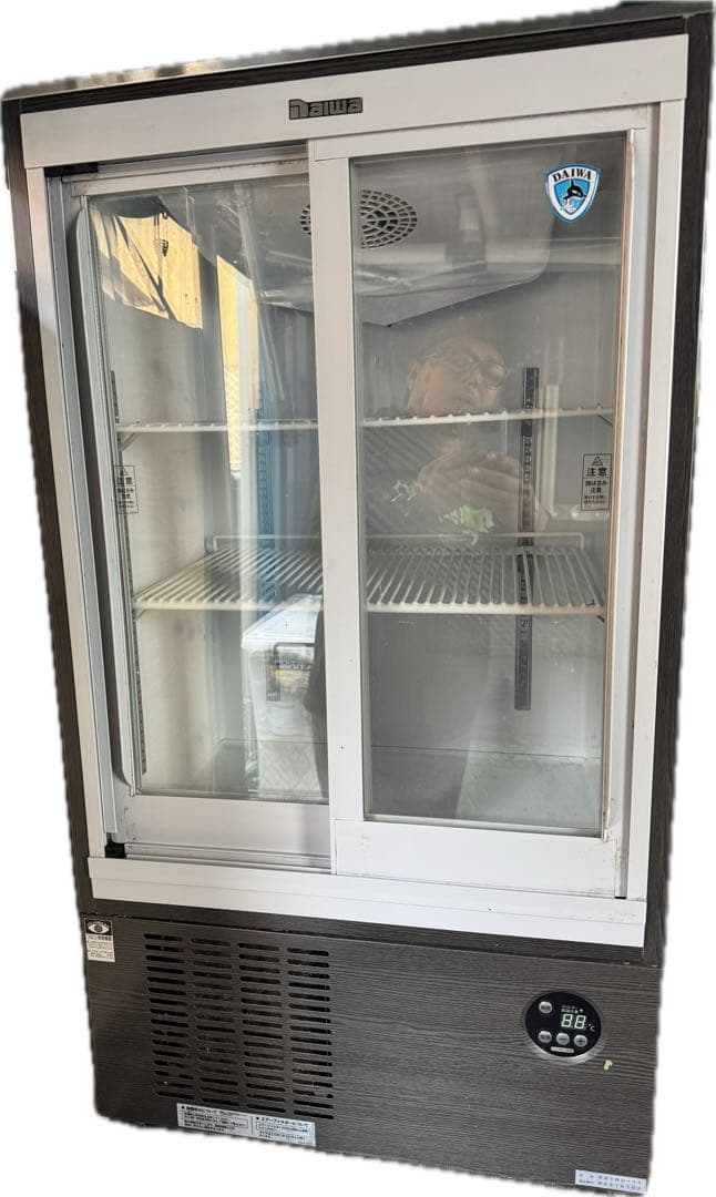 Daiwa 132L 大和冷機 スライド扉小形冷蔵ショーケース 231BU-11