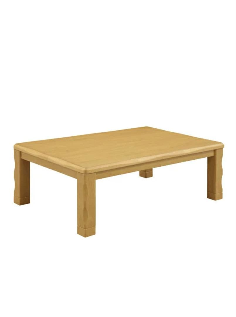 こたつテーブル 150x90cm 薄型ヒーター付き