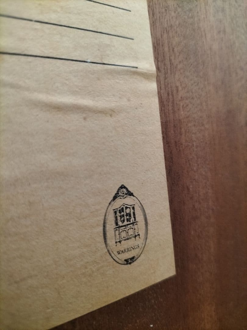 WARRINGS社　チェスト アンティーク　京都　クラシック　棚　引出し　ドイツ