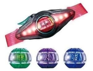 新品 なりきり変身ベルト おまけ付 DX4ゼッツdr 4フォームチェンジセット