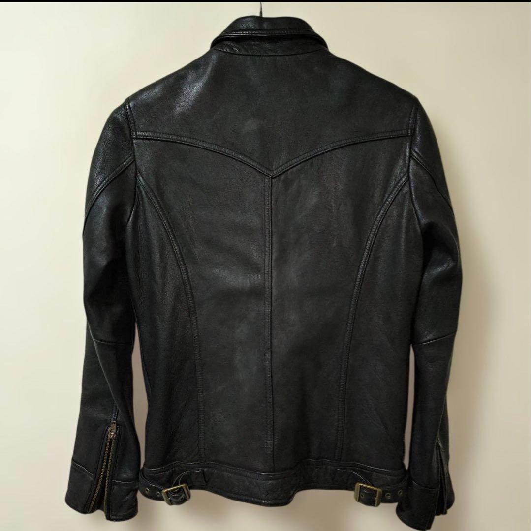 JACKROSE★本革ゴートレザー【山羊革】ライダースジャケット/3