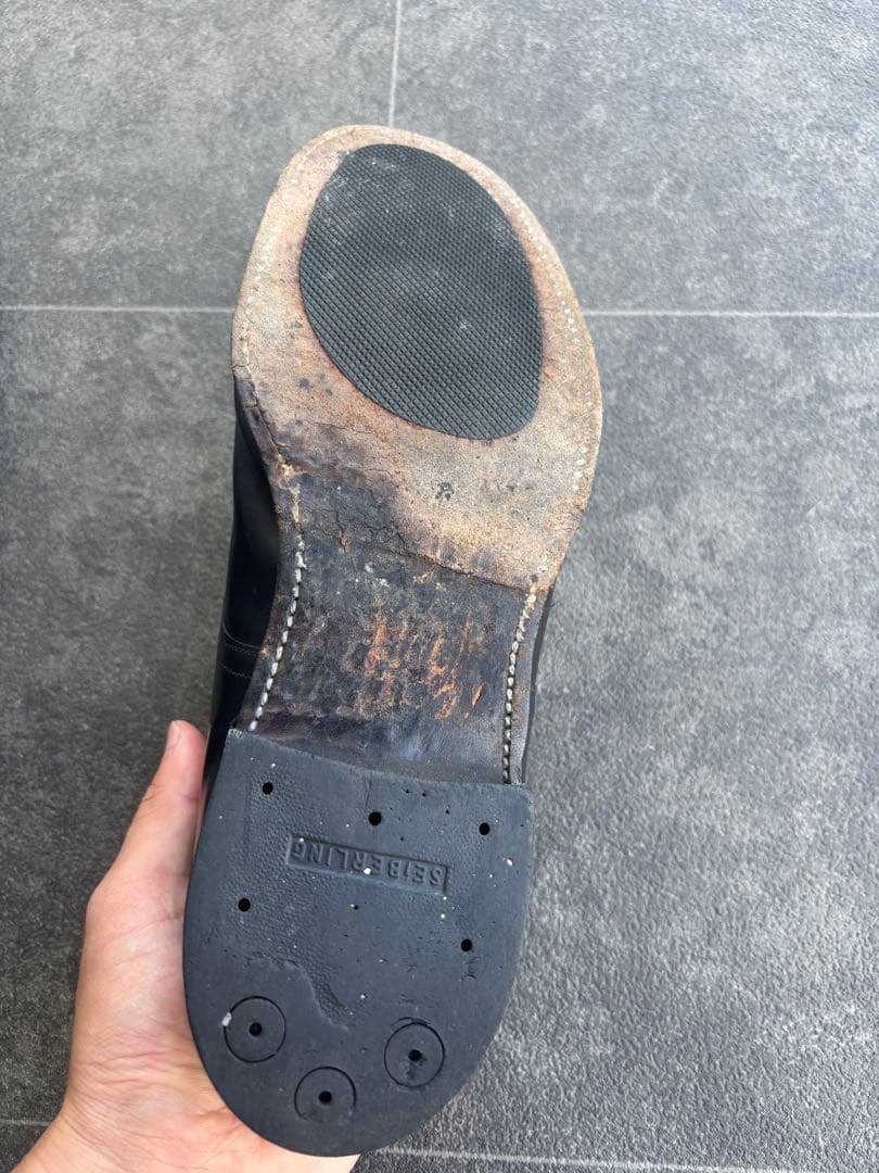 最終値下げ！　黒 ドレスシューズ　サービスシューズ　usnavy