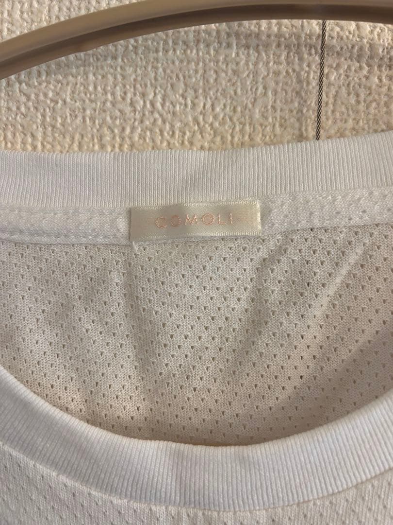 B*m様 【COMOLI / コモリ】コットンメッシュ ノースリーブ　美品　サイ