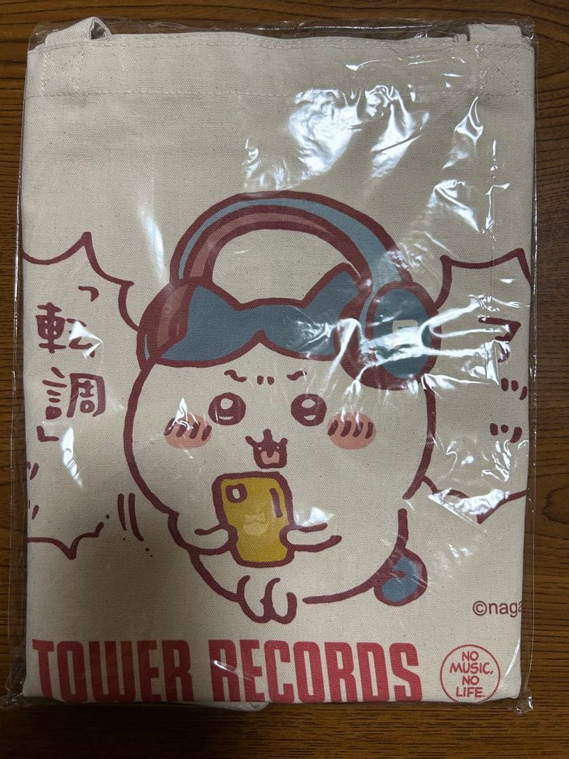 ⭐️ちいかわ初期TOWER RECORDS トートバッグ タワレコ 転調ハチワレ⭐️