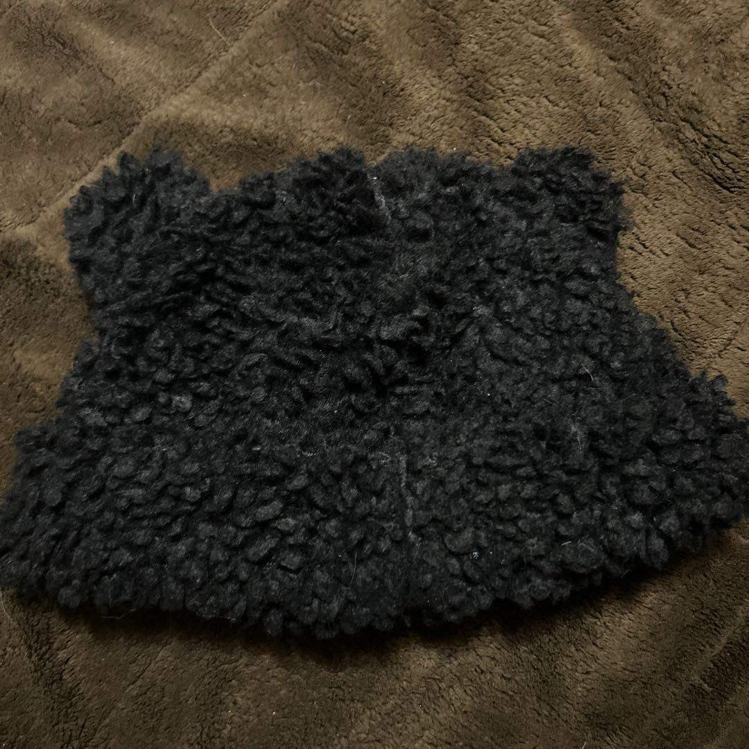 BASICKS（ベーシックス）ボアキャップ ブラック（耳付き）