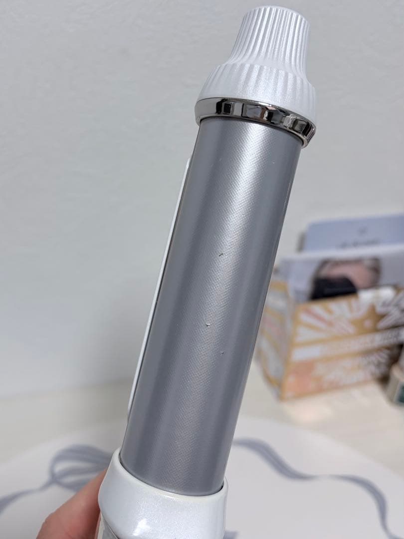 【あさゆー】リファ 2022年製 ヘア アイロン 32mm ホワイト