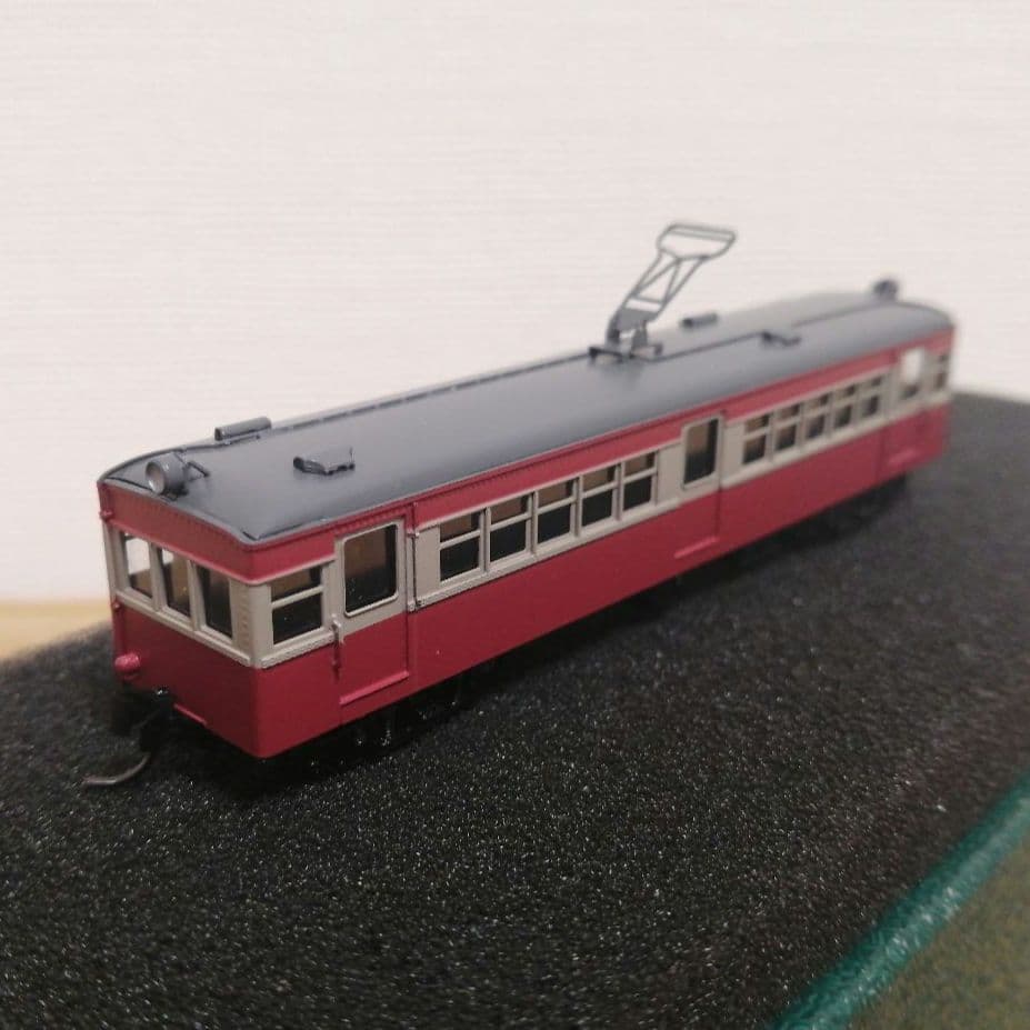 ワールド工芸 Nゲージ塗装済完成品　銚子電鉄　デハ301 電車　【現状品】