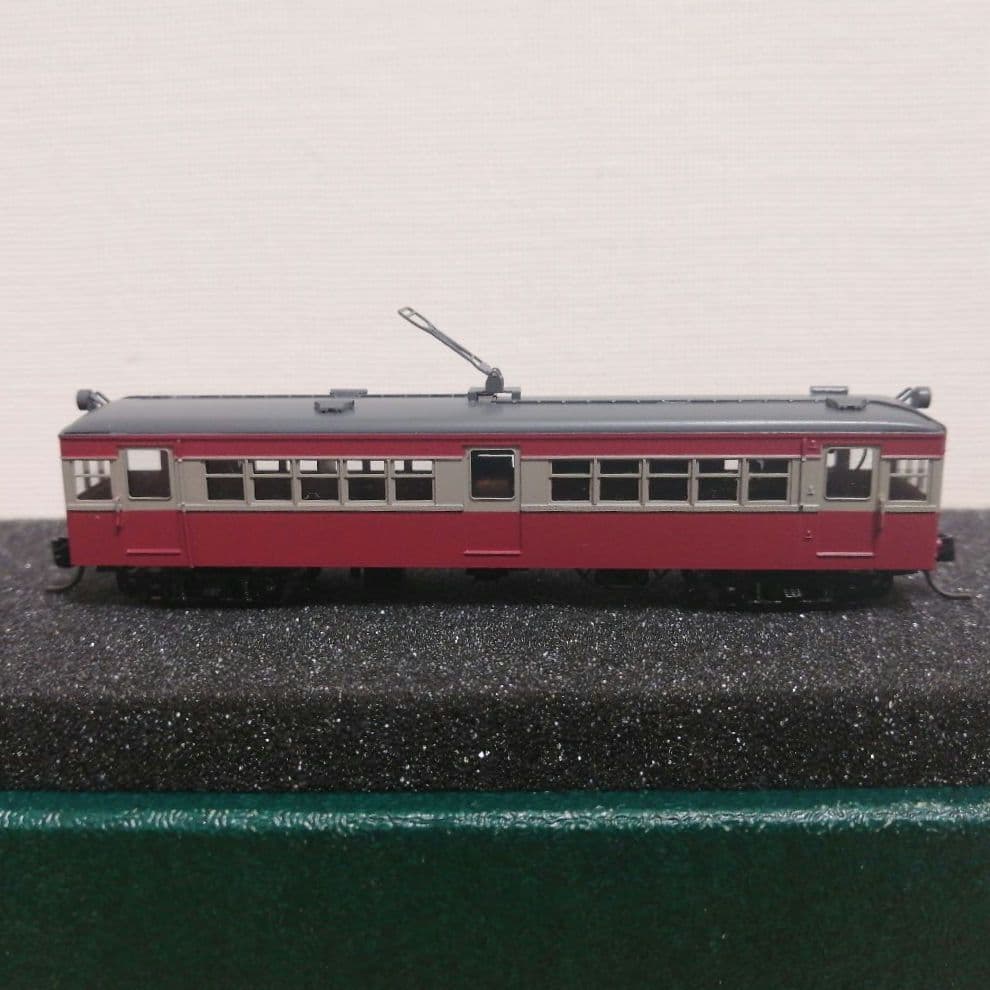 ワールド工芸 Nゲージ塗装済完成品　銚子電鉄　デハ301 電車　【現状品】