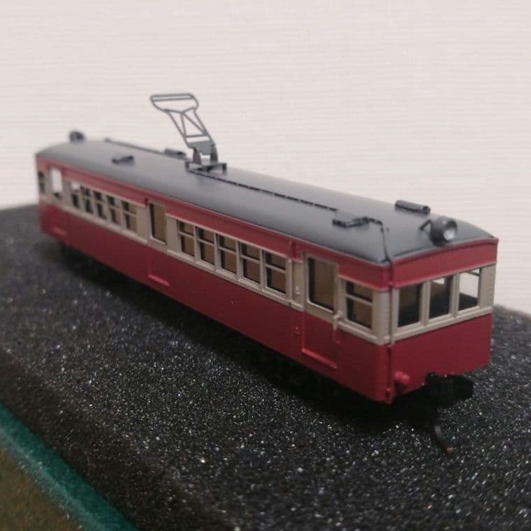 ワールド工芸 Nゲージ塗装済完成品　銚子電鉄　デハ301 電車　【現状品】
