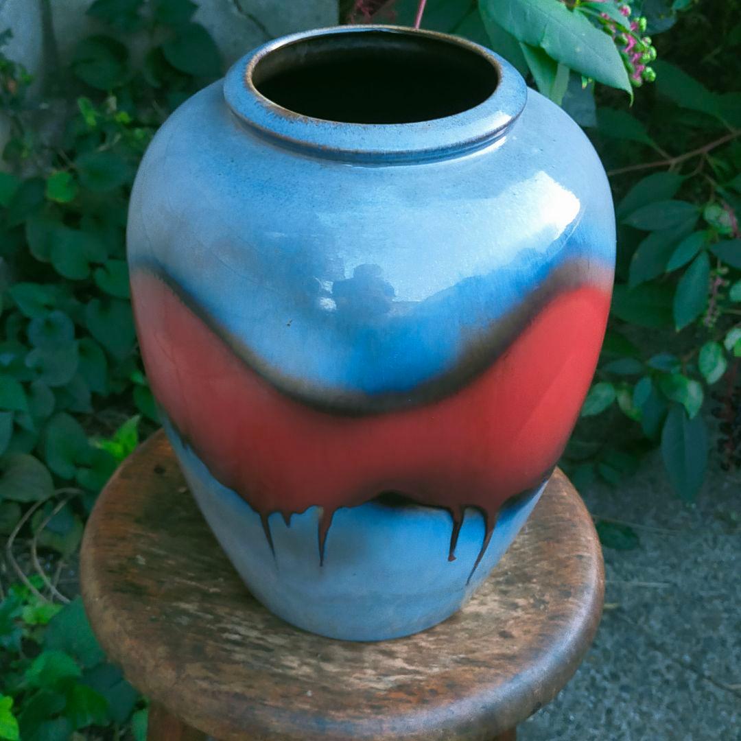 ファットラバ ドイツビンテージ フラワーベース 花瓶 ミッドセンチュリー