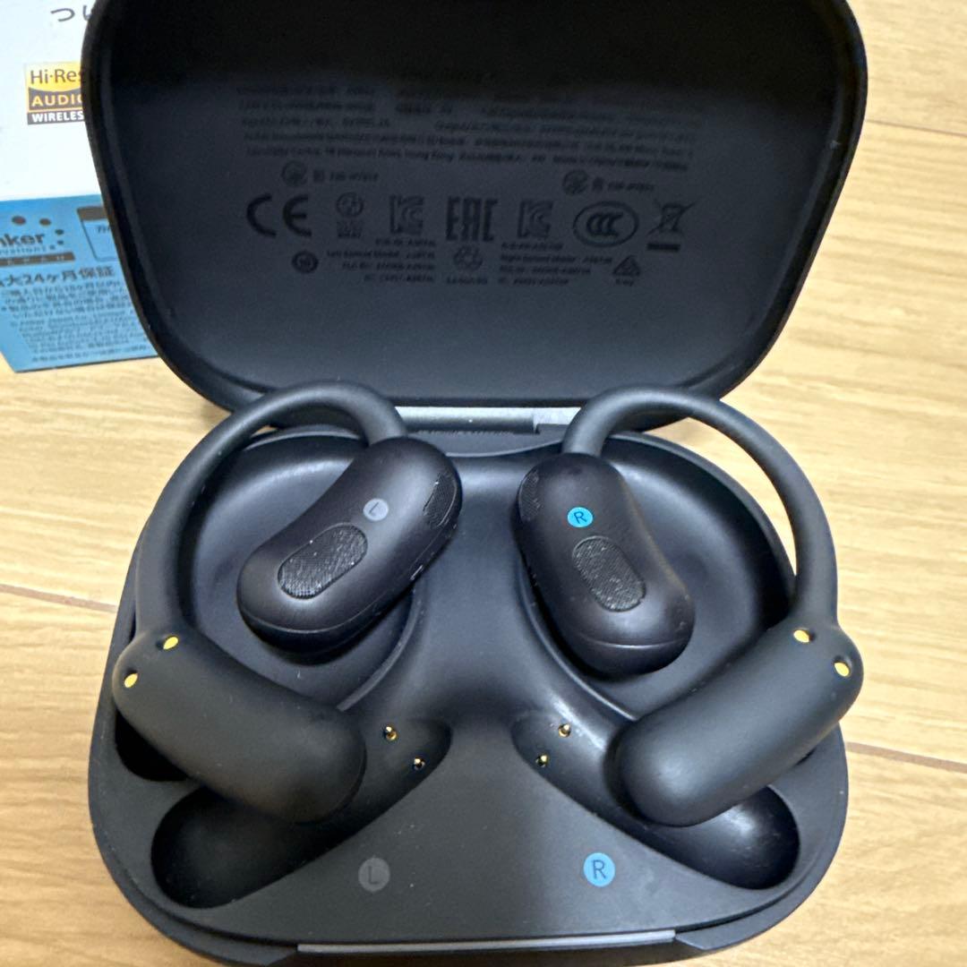 Anker soundcore AeroFit 2 ブラック ワイヤレスイヤホン