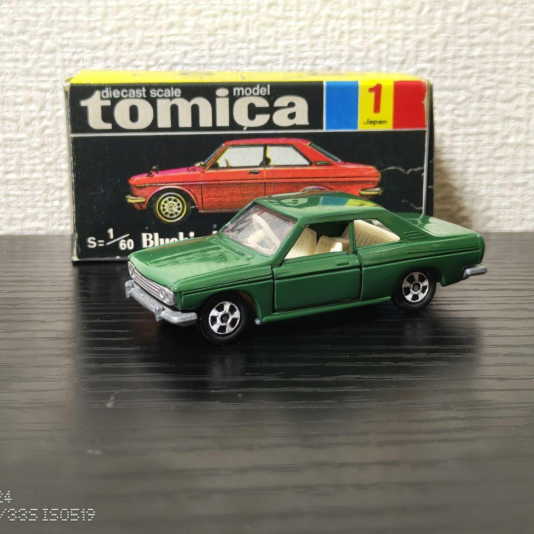 TOMICA　トミカ　ブルーバードSSS　クーペ　緑色　1Aホイール