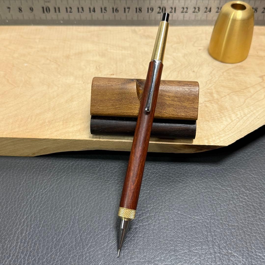 ちどり130パオローズ　PG-5用カスタム木軸　低重心Rタイプ　真鍮