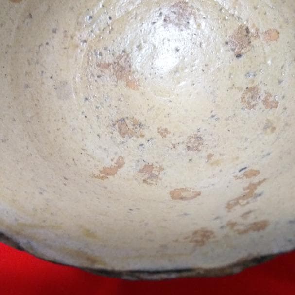 お値下げ中 茶道具 髙麗茶碗黄伊羅保室町～江戸初期伝来逸品