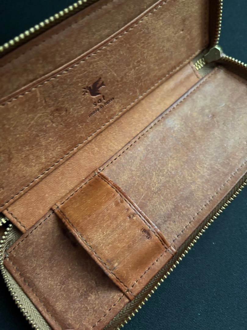 sot プエブロレザーペンケース