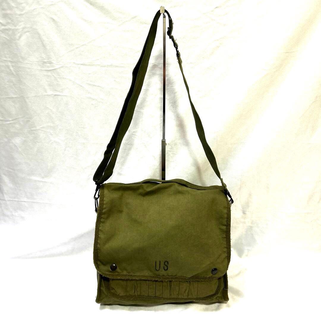 80's 米軍 USステンシル SCOVILL GRIPPERショルダーバッグ