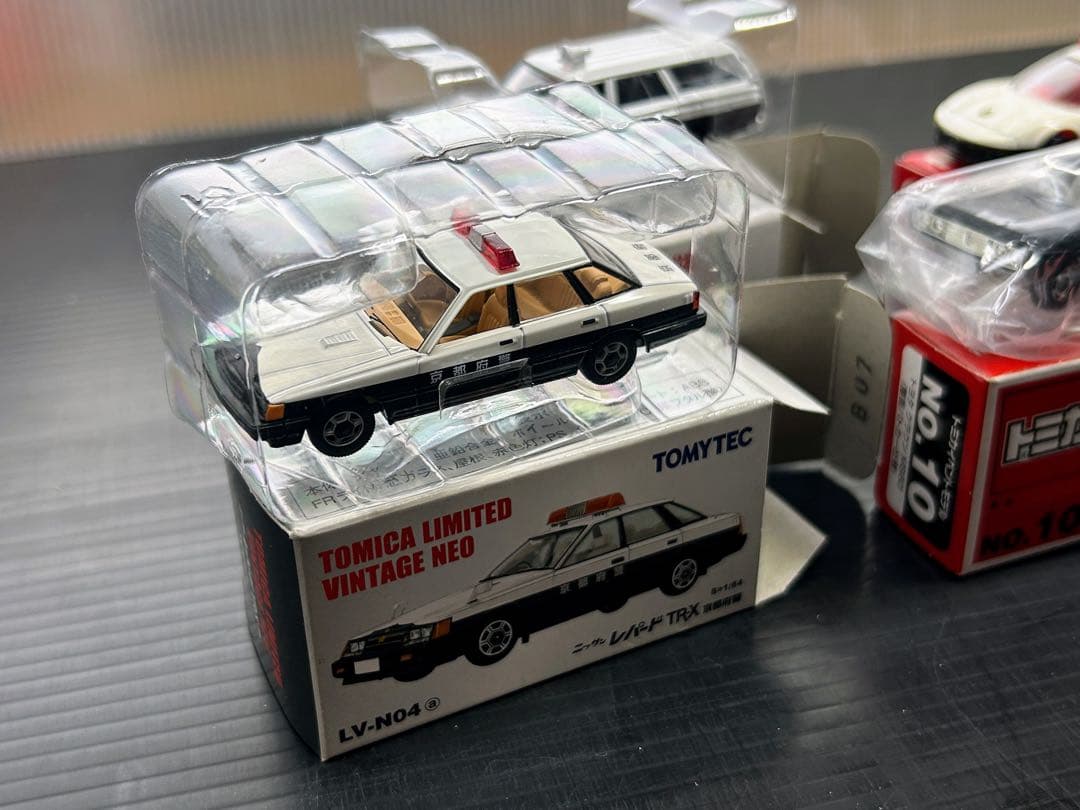 トミカ&トミカリミテッドビンテージネオ&イベントモデル＆赤箱　パトカーセット