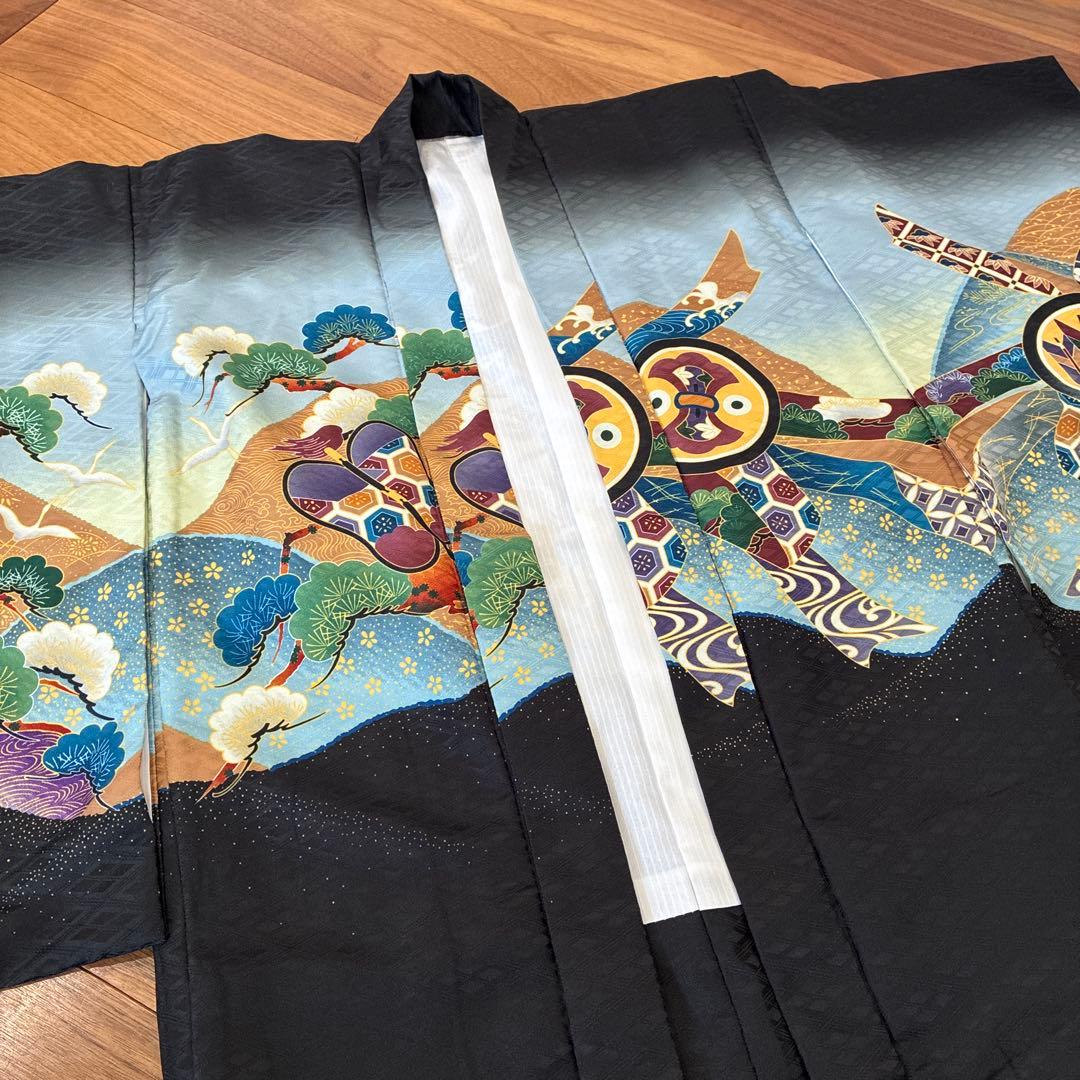 【美品】五歳七歳男児 七五三着物＆袴セット