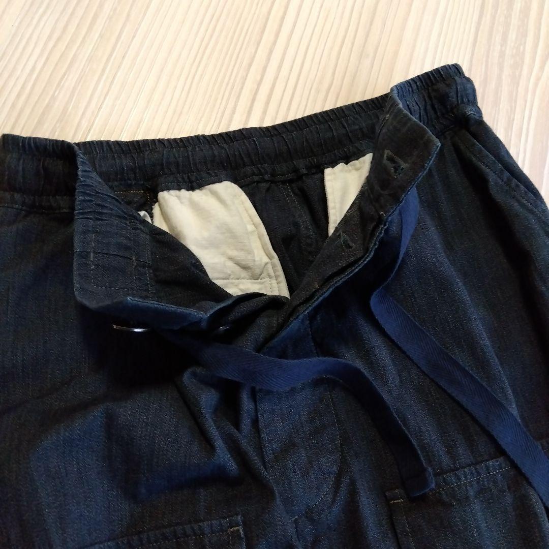 45R★撚杢平の908テントパンツ（インディゴ）
