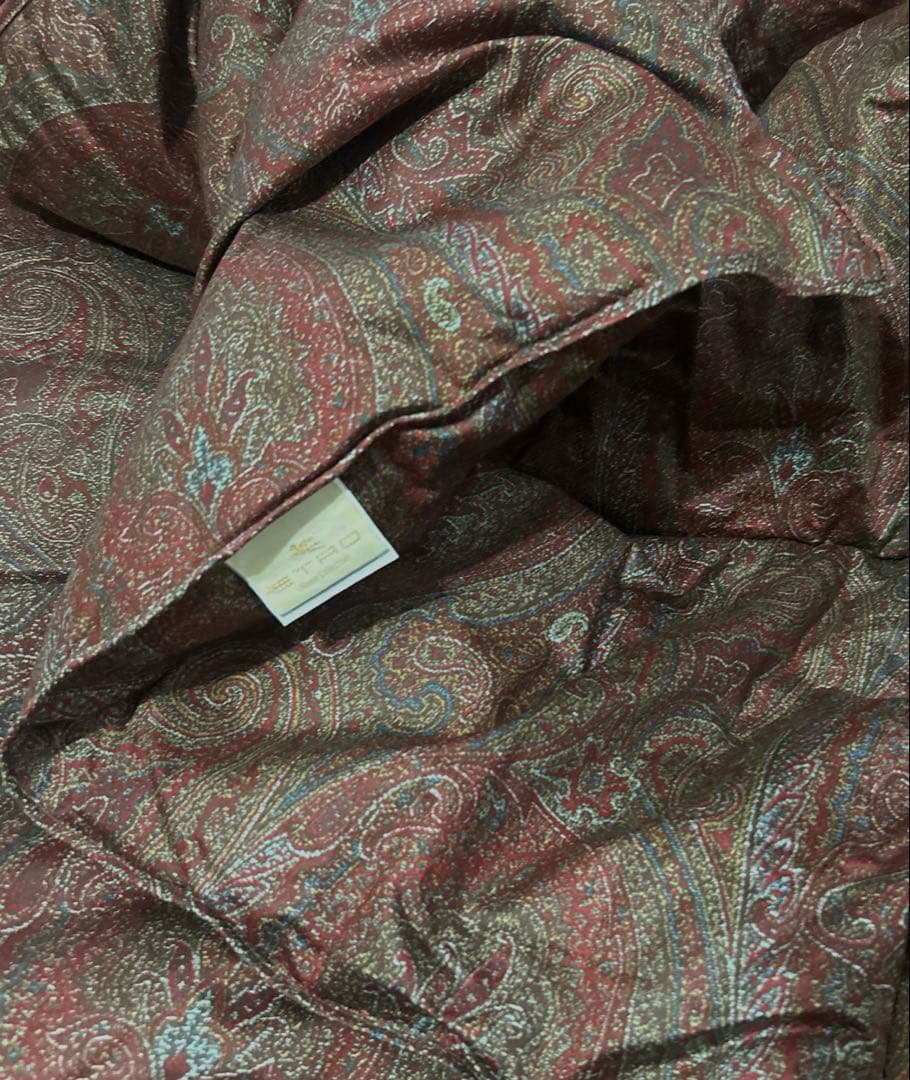 ETRO❤︎羽毛ひざ掛け