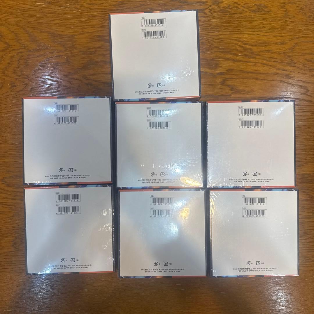 ポケモンカードゲーム インフェルノX　シュリンク付き 7box