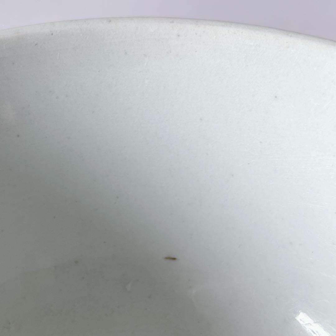 李朝　白磁　茶碗　骨董