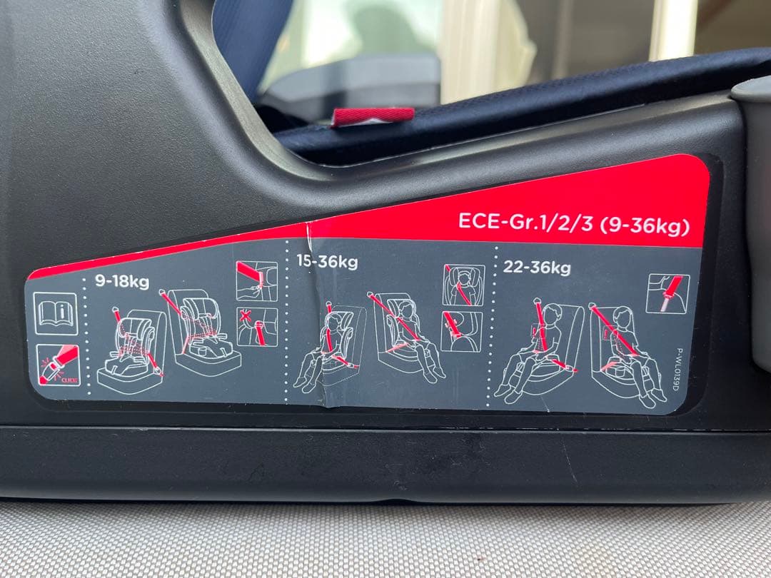 Joie 車用チャイルドシート ブースターシート ネイビー