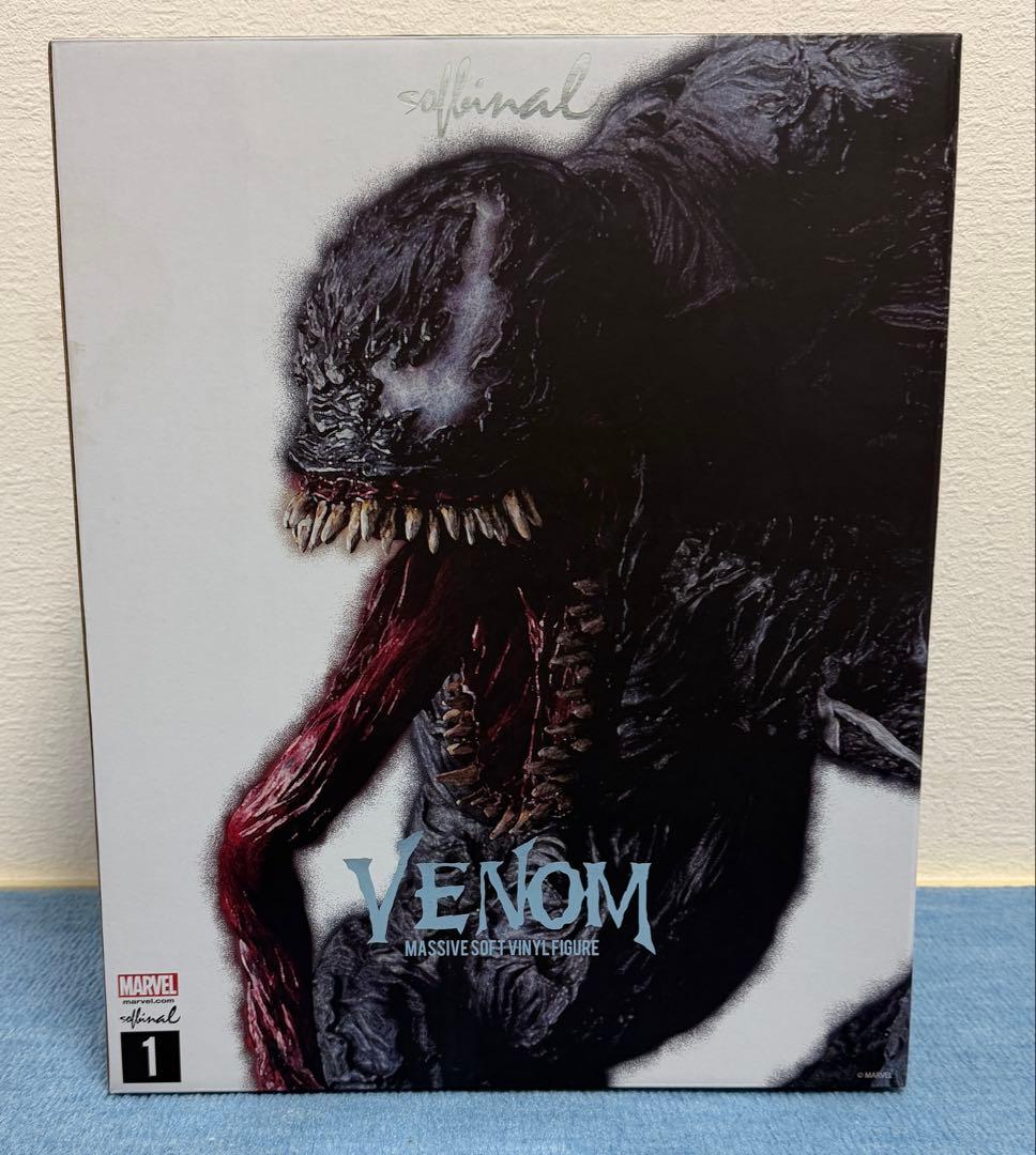 MARVEL ソフビナル ヴェノム ver.1 ヘッドパーツ付き