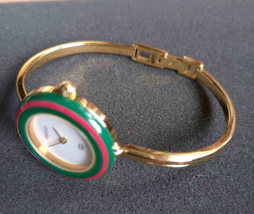 GUCCI グッチ チェンジベゼル ヴィンテージウォッチ 腕時計 ゴールド