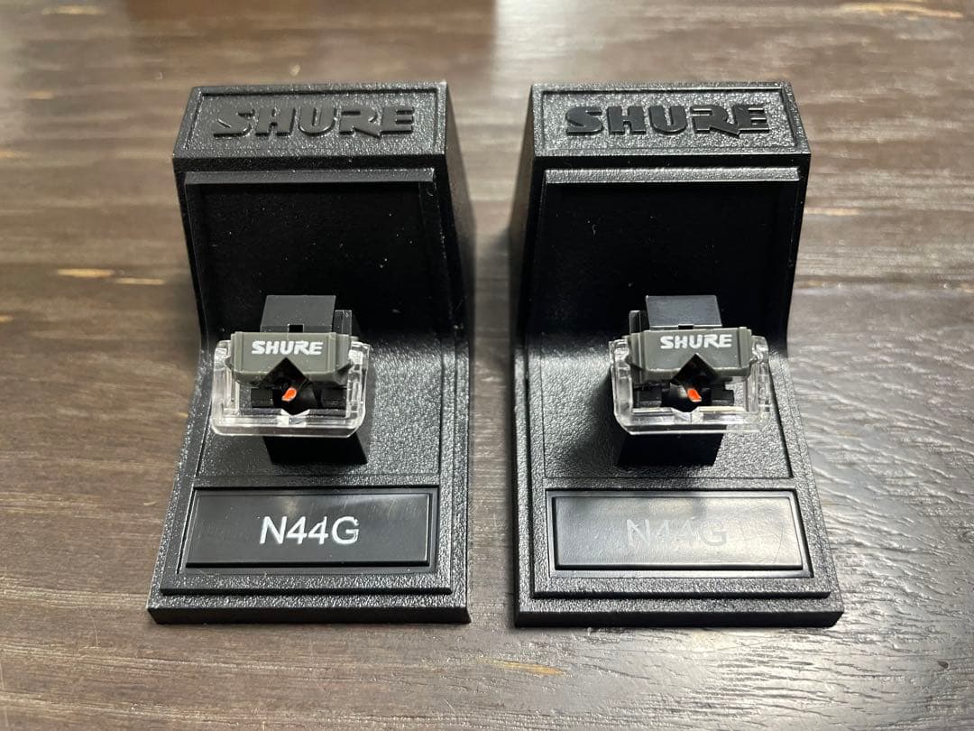 SHURE M44G 純正交換針 2個セット