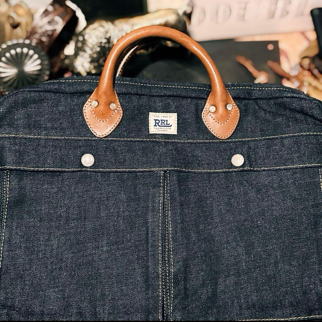 RRL デニムダンガリー ブリーフケース