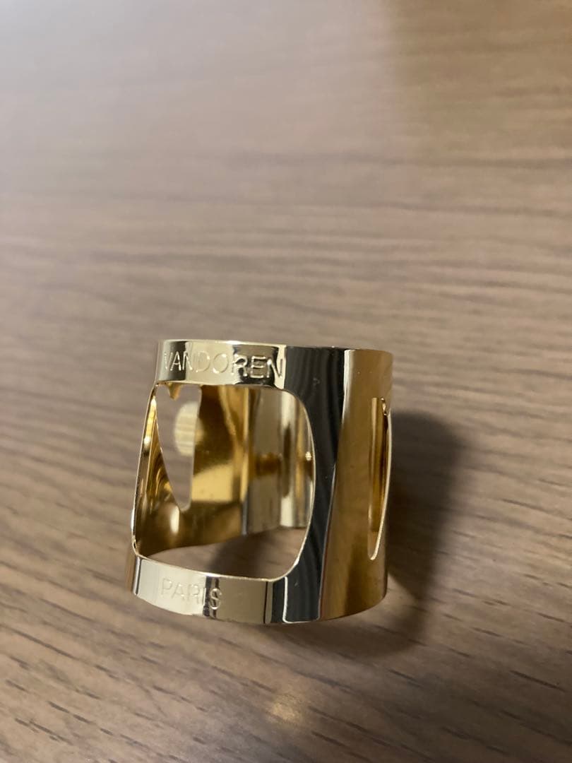 Vandoren（バンドレン）オプティマム　テナーサックス用リガチャー　金メッキ