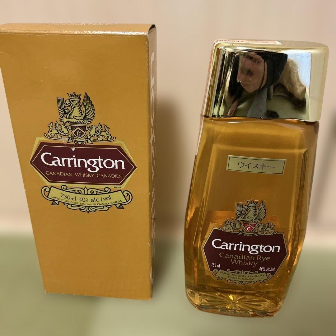 ウイスキー Carrington Canadian Whisky 750ml 1986