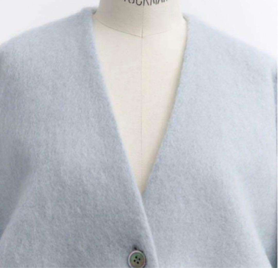 ✴︎美品✴︎yoriウールモヘアシャギージャケット