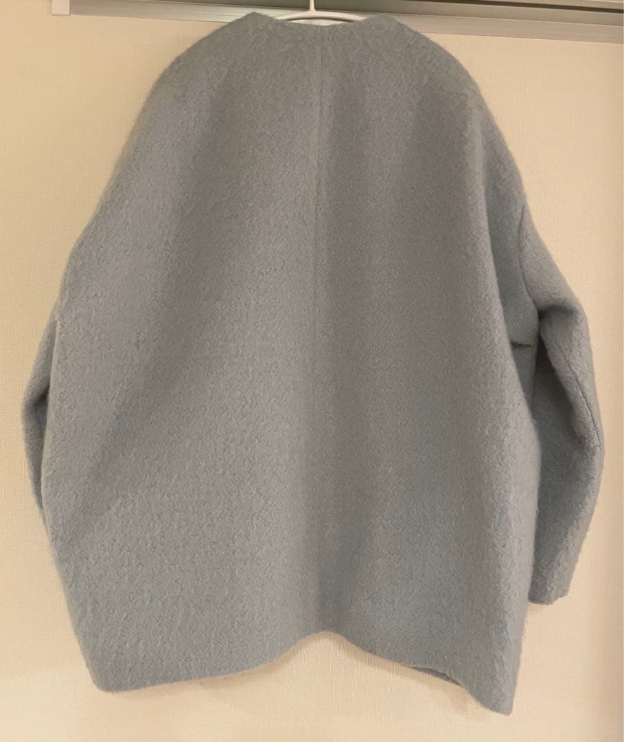 ✴︎美品✴︎yoriウールモヘアシャギージャケット