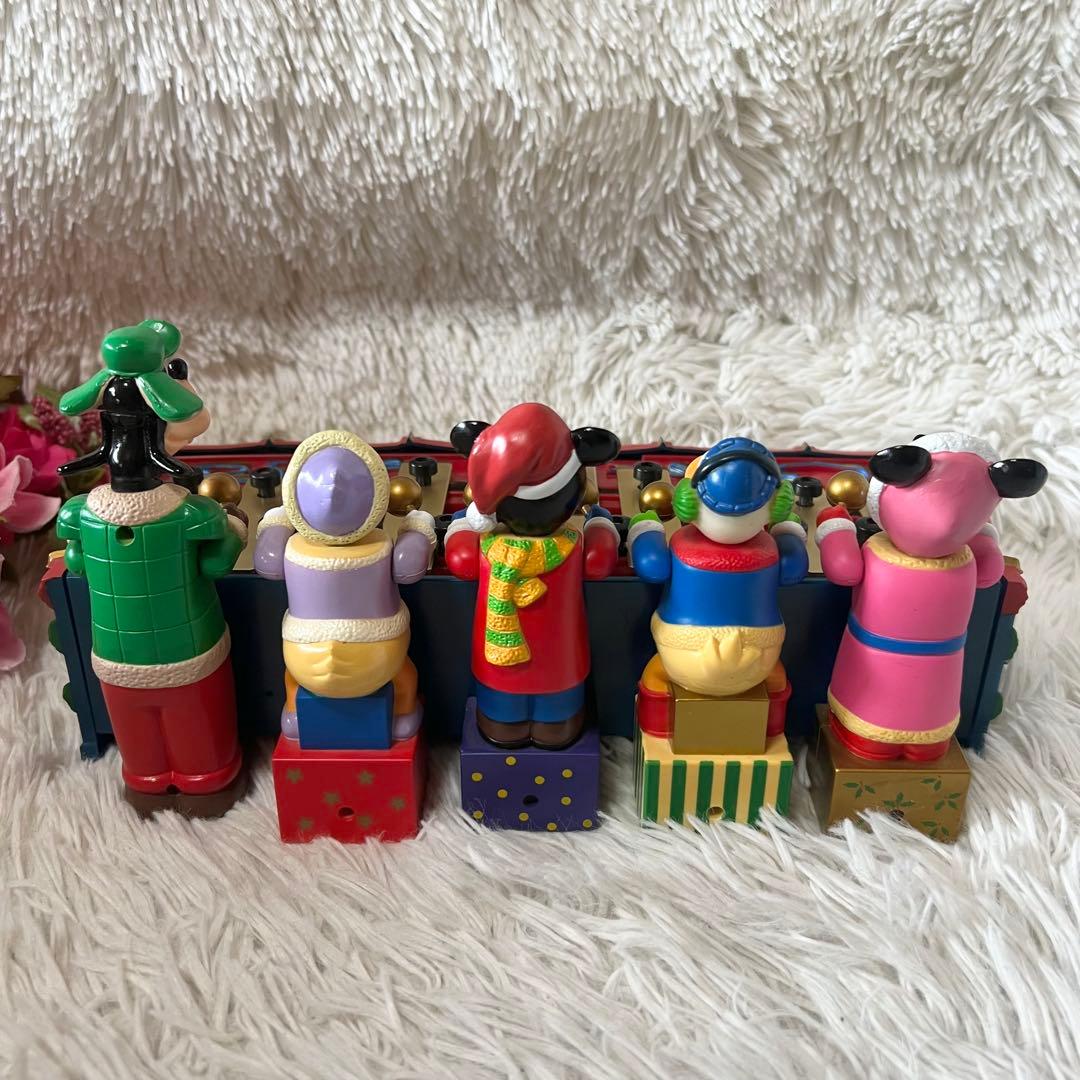 ディズニー クリスマス 演奏　音楽　置物　ミッキーメリーミュージックメイカーズ