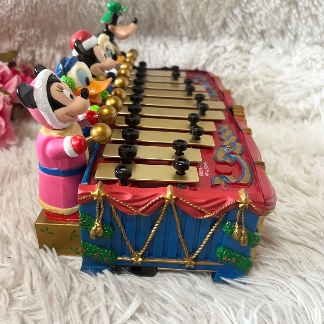 ディズニー クリスマス 演奏　音楽　置物　ミッキーメリーミュージックメイカーズ