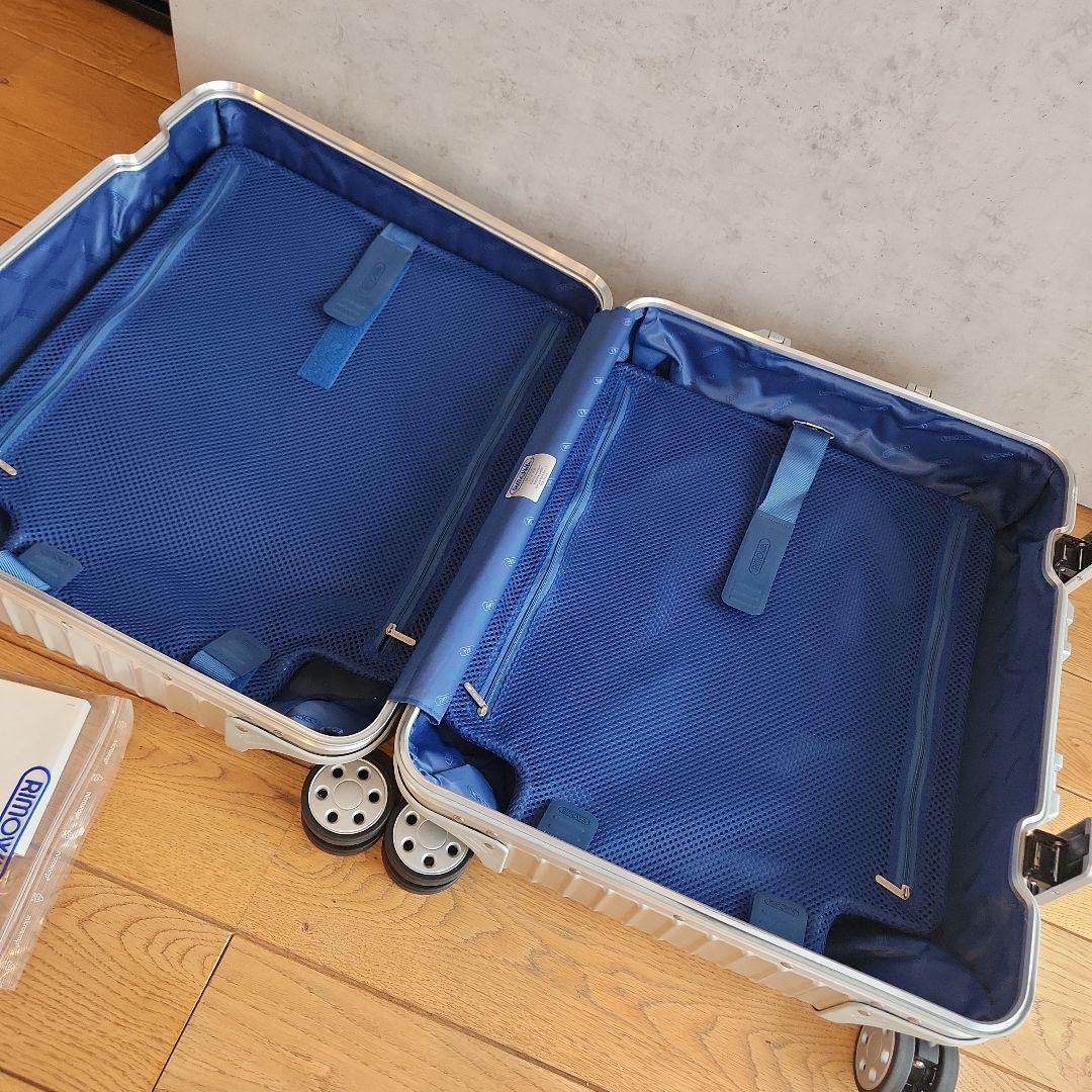 RIMOWA　トパーズ4輪　　45L　シルバー　アルミ　56×45×25　正規品