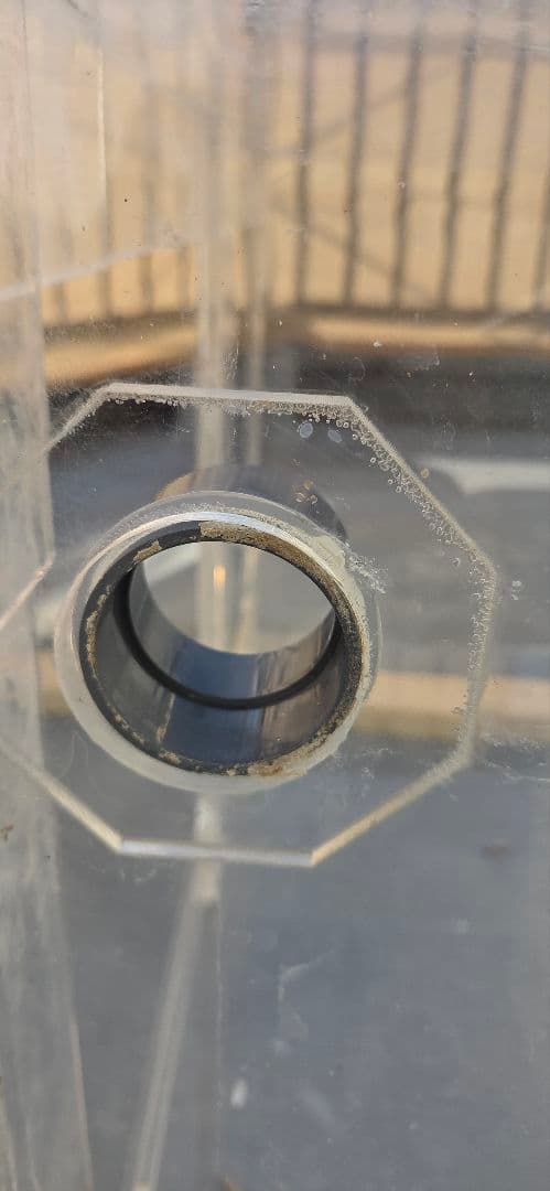 アクリル水槽 900×600×450 サイドフロー ジャンク