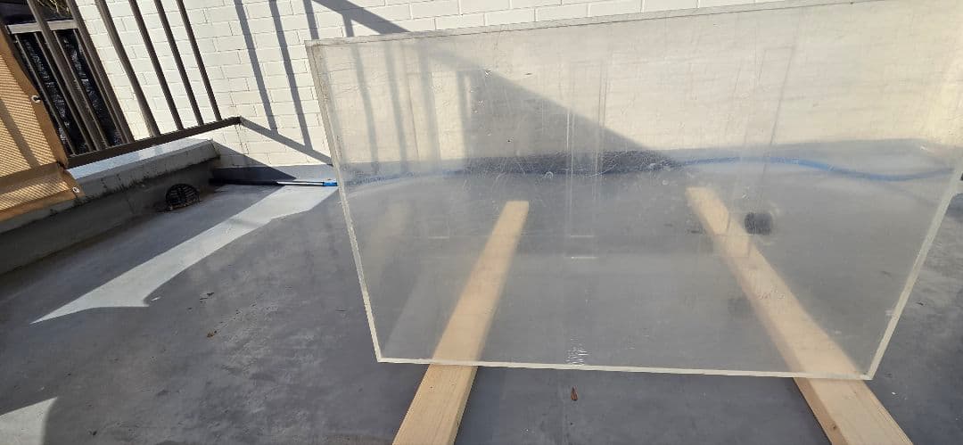 アクリル水槽 900×600×450 サイドフロー ジャンク