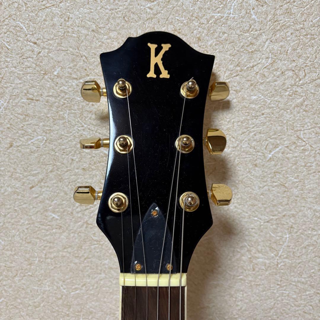 【新品弦張り替え済】 Kガレージ モッキンバード レフティ ブラック