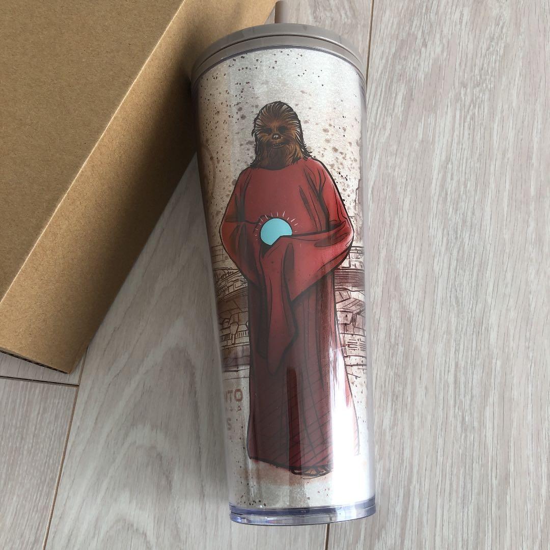 アメリカ購入スターバックス×スターウォーズ未使用タンブラー日本未発売チューバッカ