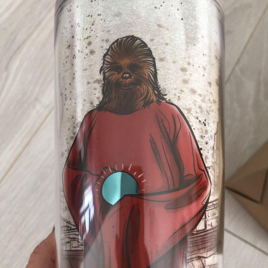 アメリカ購入スターバックス×スターウォーズ未使用タンブラー日本未発売チューバッカ