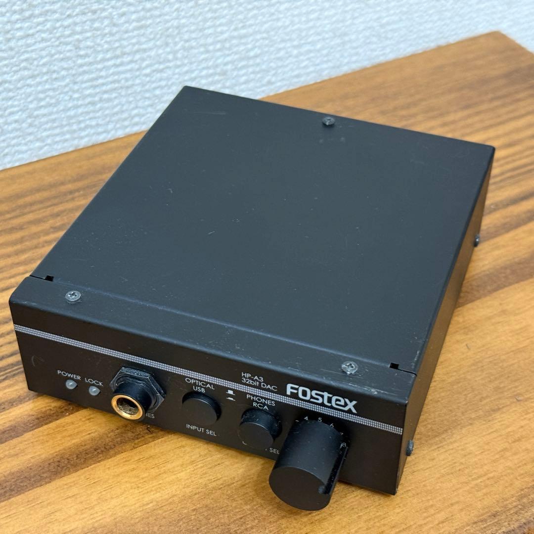 【美品】FOSTEX HP-A3 32bit DAC ヘッドホンアンプ ハイレゾ