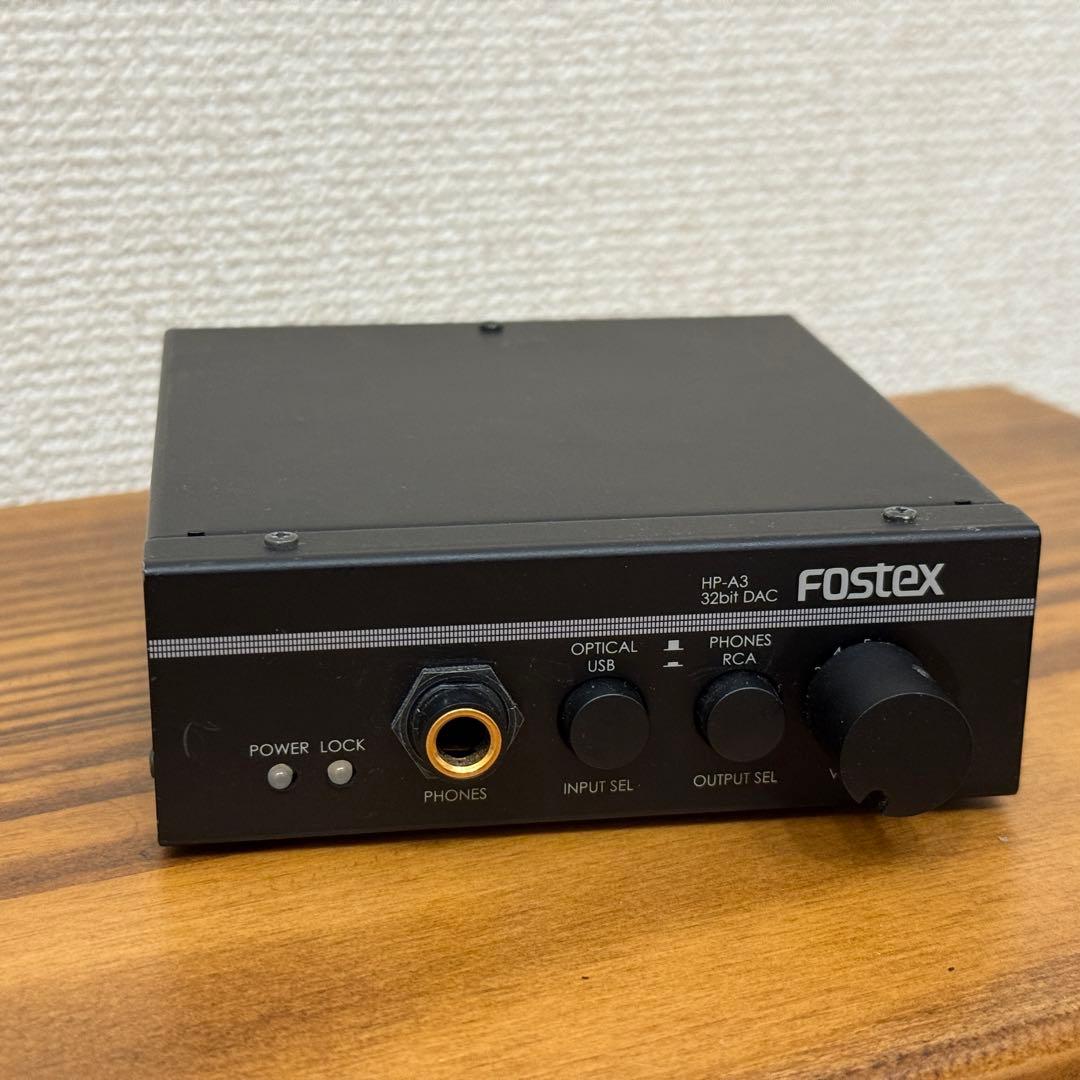 【美品】FOSTEX HP-A3 32bit DAC ヘッドホンアンプ ハイレゾ
